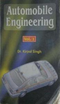 Image of Automobile Engineering vol 1