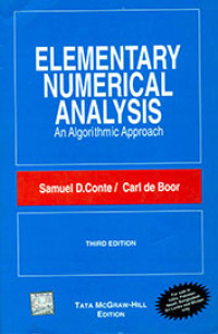 Image of Elementary Numerical Analysis