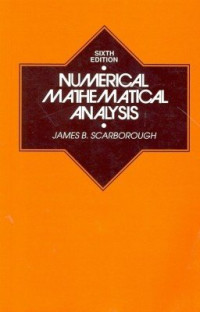 Image of Numerical mathematical analysis