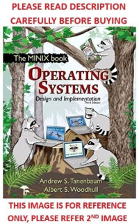 Image of Operating Systems Design and Implementation