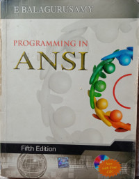 Image of Programming in ANSI C