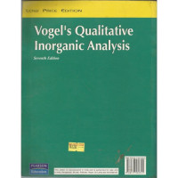Image of Vogel's Qualitative Inorganic Analysis