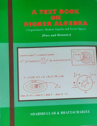 Image of A text Book on Higher Algebra