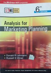 Image of Analysis for Marketing Planning(SIE)