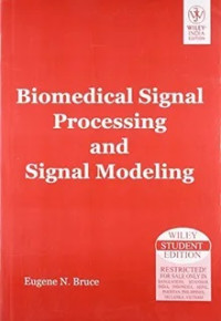 Image of Biomedical Signal Processing And Signal Modeling