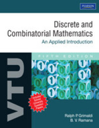 Image of Discrete and Combinatorial Mathematics An Applied Introduction