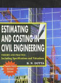Image of Estimating and Costing in Civil Engineering