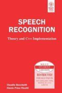 Image of Speech Recognition: Theory and C++ Implementation