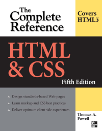 Image of The Complete Reference HTML & CSS